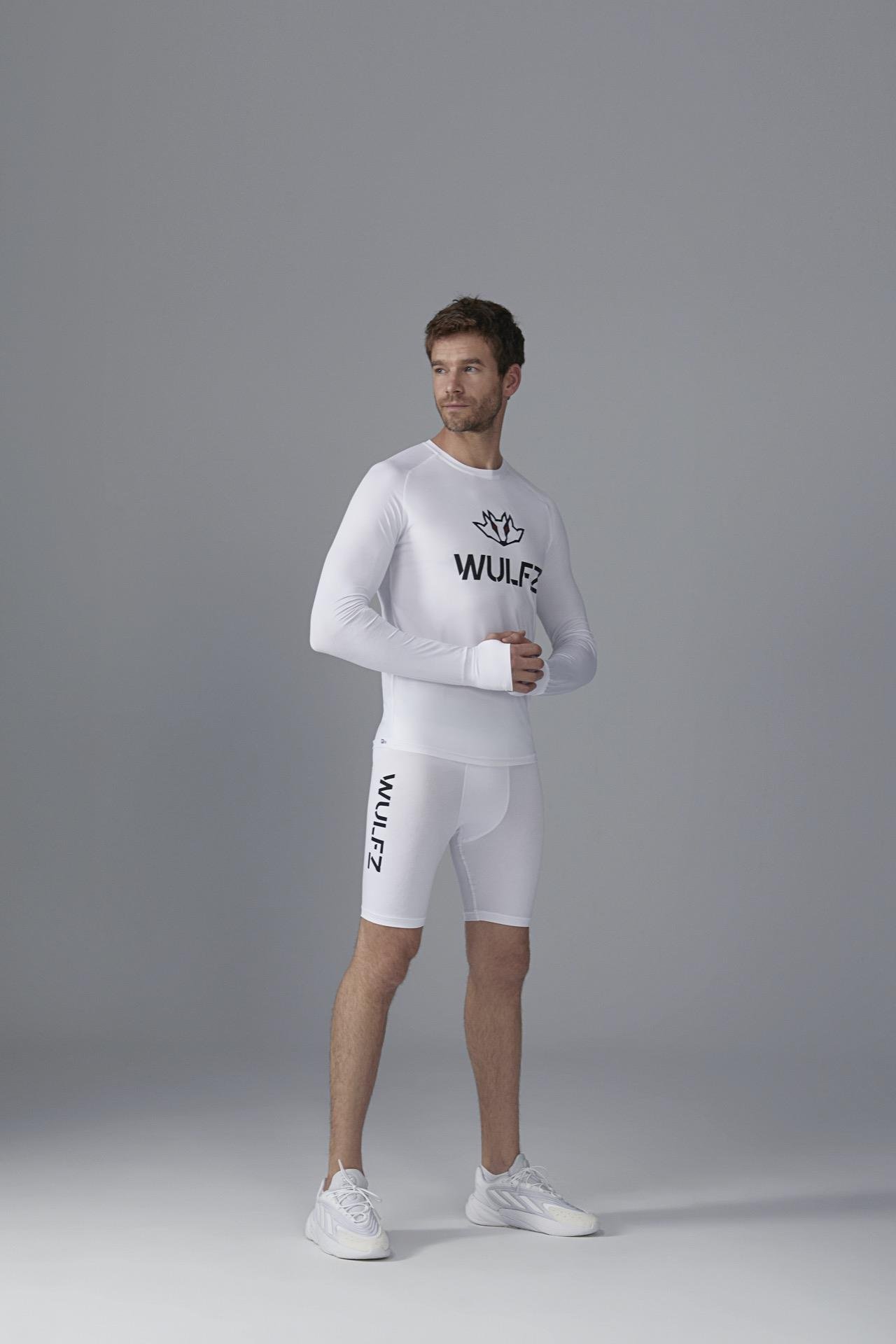 Beyaz DRYRUN Kısa Tayt