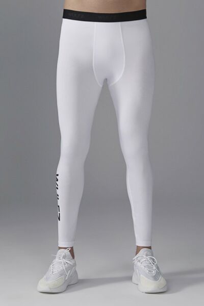 Beyaz DRYRUN Uzun Tayt