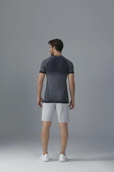 Siyah DRYRUN Seamless Tişört