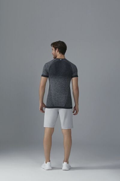 Siyah DRYRUN Seamless Tişört