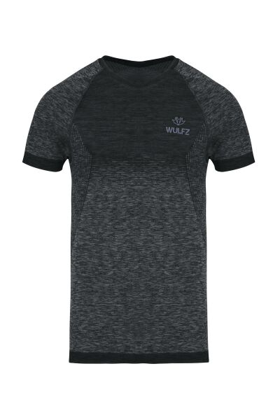 Siyah DRYRUN Seamless Tişört
