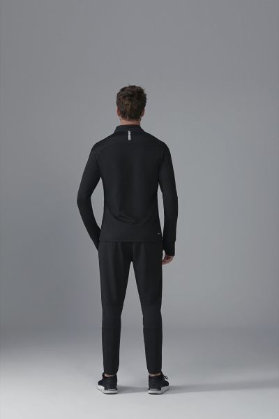 Siyah DRYRUN Yarım Fermuarlı Eşofman Üstü