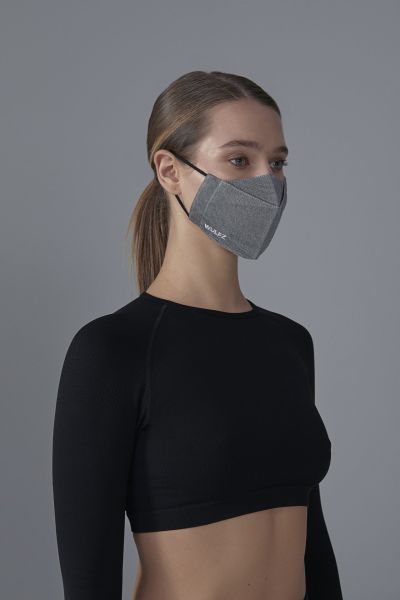 Gri Özel Tasarım Maske